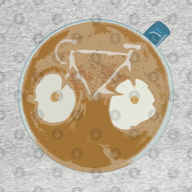 Cycling Latte Art by esskay1000